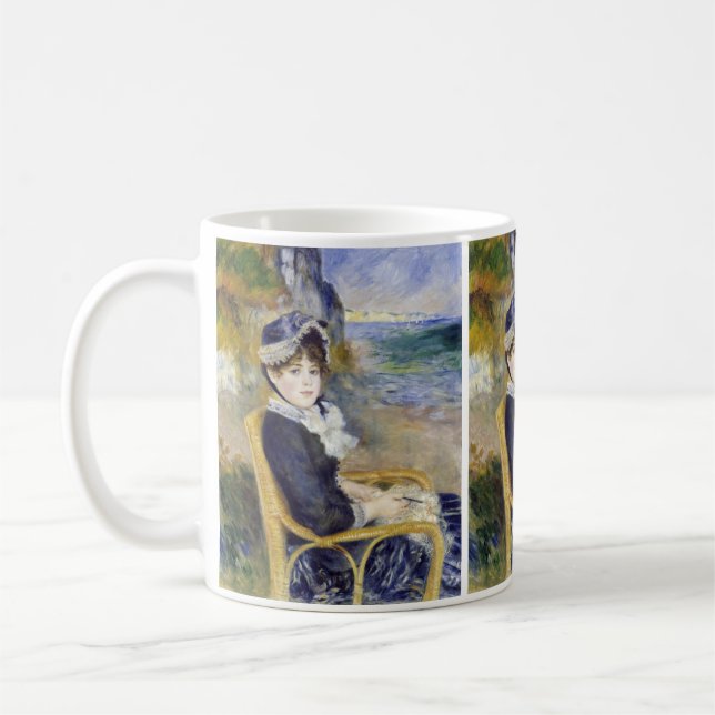 Caneca De Café Pierre-Auguste Renoir - À Beira-Mar (Esquerda)