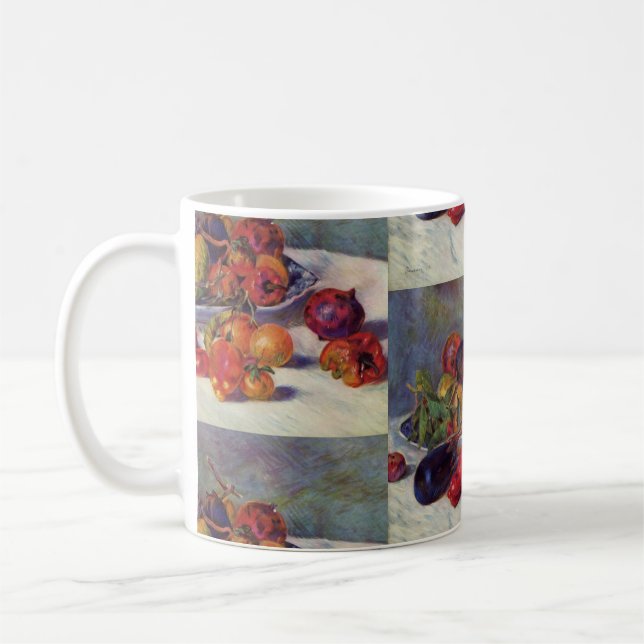Caneca De Café Pierre Auguste Renoir Ainda Vida com Fruta (Esquerda)