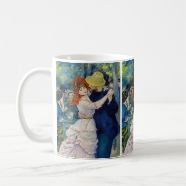 Caneca De Café Pierre-Auguste Renoir - Dança em Bougal (Esquerda)