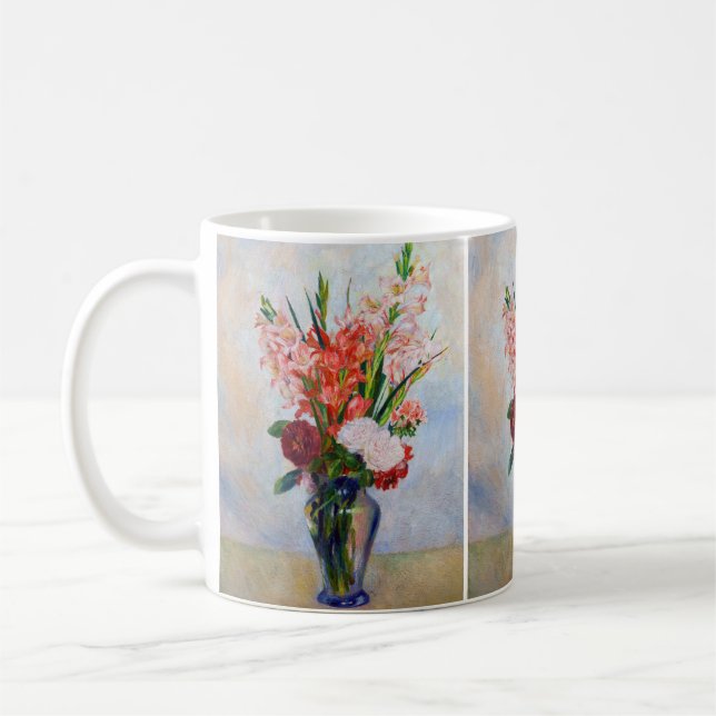 Caneca De Café Pierre-Auguste Renoir - Gladioli (Esquerda)