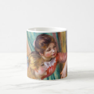 Caneca De Café Pierre Auguste Renoir - Jovens Meninas no Piano