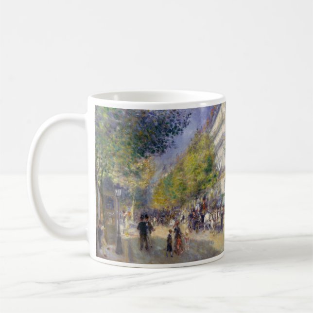 Caneca De Café Pierre-Auguste Renoir - Paris, Grands Boulevards (Esquerda)