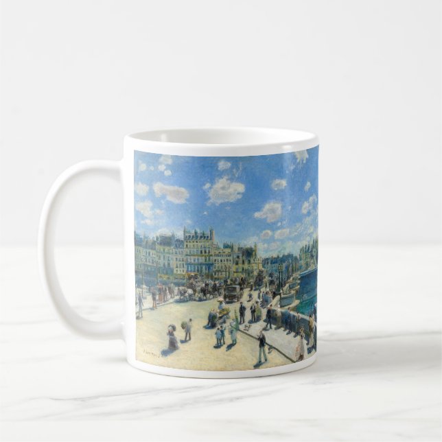 Caneca De Café Pierre-Auguste Renoir - Paris, Pont-Neuf (Esquerda)