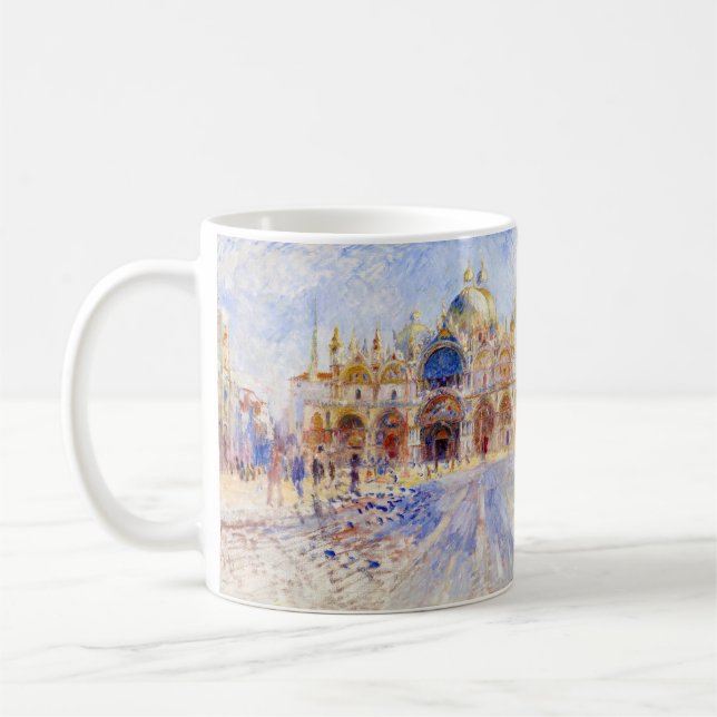 Caneca De Café Pierre-Auguste Renoir - Veneza, Piazza San Marco (Esquerda)