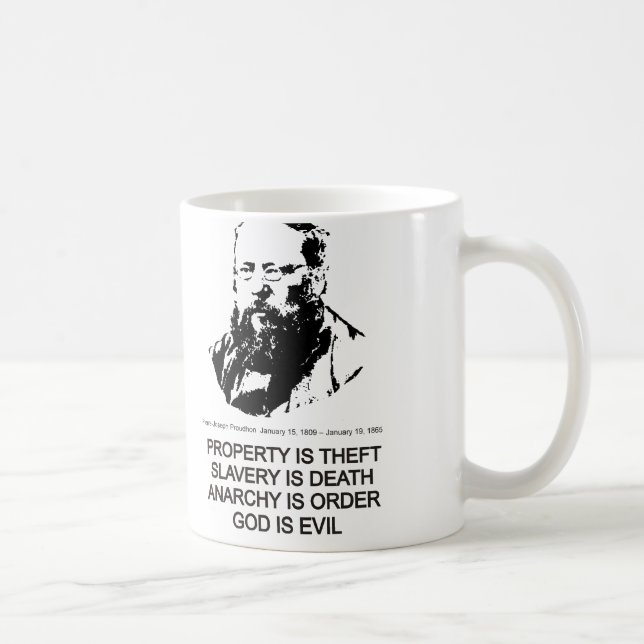 Caneca De Café Pierre-Joseph Proudhon (Direita)