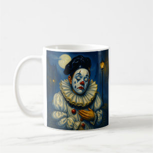 Caneca De Café Pierrot Clown