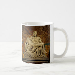 Caneca De Café Pieta de Michelangelo na Rua.