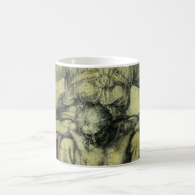 Caneca De Café Pieta de Michelangelo para Vittoria Colonna (Centro)