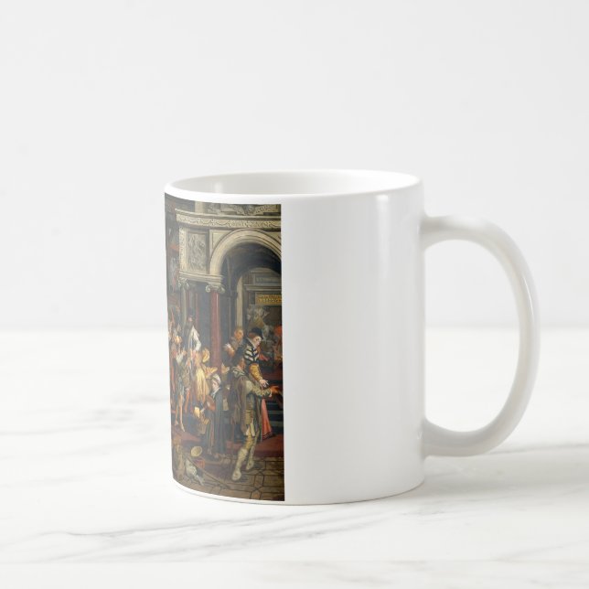 Caneca De Café Pieter Aertsen - Deeds Cristãos de Compaixões (Direita)