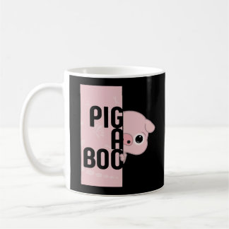 Caneca De Café Pig A Boo