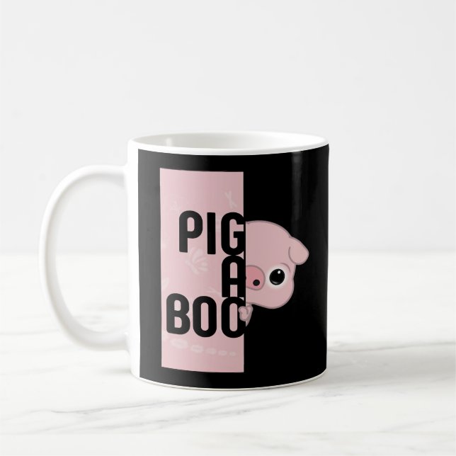 Caneca De Café Pig A Boo (Esquerda)