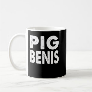 Caneca De Café Pig Benis