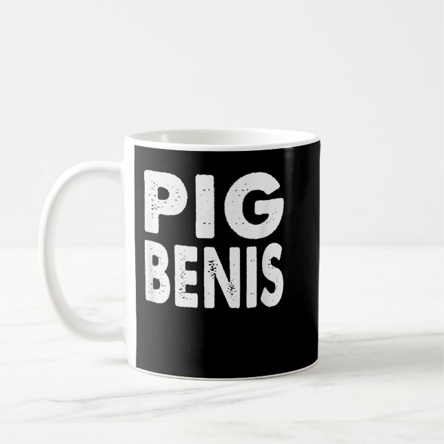 Caneca De Café Pig Benis (Esquerda)