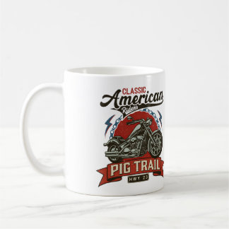 Caneca De Café Pig Trail Scenic Byway presentes de motocicleta ar