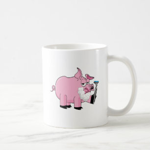 Caneca De Café Pig Whiskers