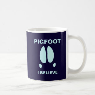 Caneca De Café Pigfoot - Eu Acredito