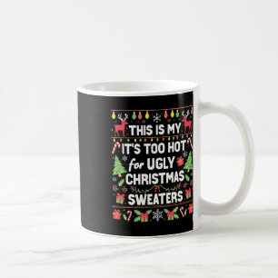 Caneca De Café Pijama De Natal Louco Para Todos Engraçado Xmas Pa
