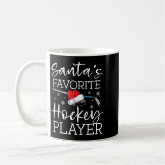 Caneca De Café Pijama engraçado do jogador de hóquei favorito do 