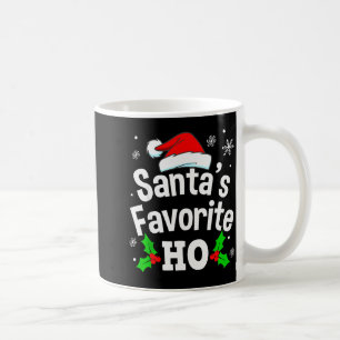 Caneca De Café Pijama safado favorito do Papai Noel no Natal engr