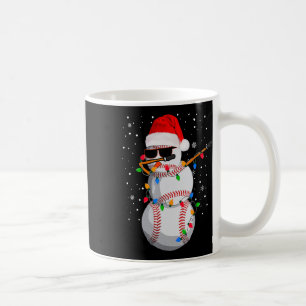 Caneca De Café Pijamas de Natal engraçadas com boné de Papai Noel