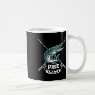Caneca De Café Pike Slayer Fish Norte Pike