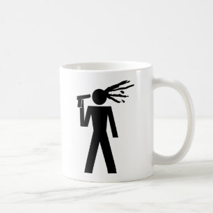 Caneca De Café piktogramm do suicid