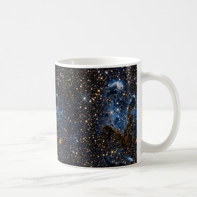 Caneca De Café Pilares Da Criação Da Nebulosa Da Águia Perto Do I (Direita)