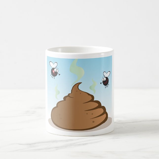 Caneca De Café Pilha Cheirosa De Poop (Criador carregado)
