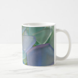 Caneca De Café Pilha de vidro azul de praia, Alasca