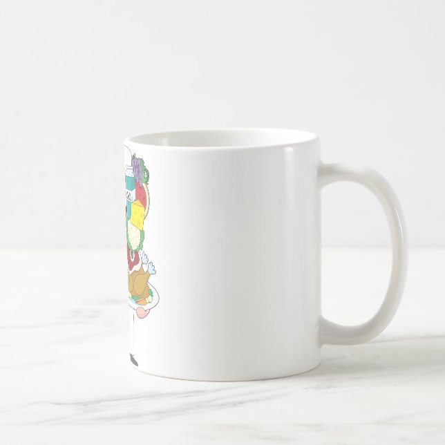 Caneca De Café Pilha do cozinheiro chefe (Direita)