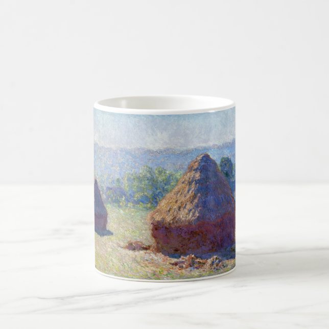Caneca De Café Pilhas de trigo (fim do Verão), Monet (Centro)