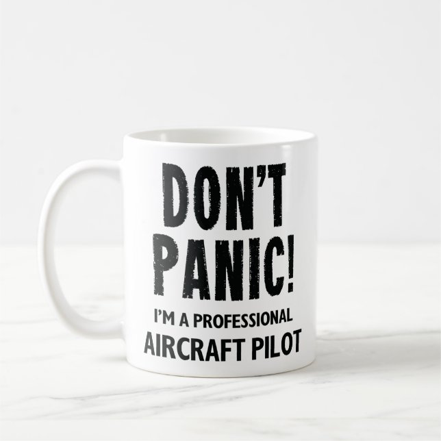 Caneca De Café Piloto de aeronave (Esquerda)