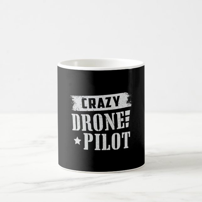 Caneca De Café Piloto de Drone Quadcopter Drones de Câmera FPV Pr (Centro)