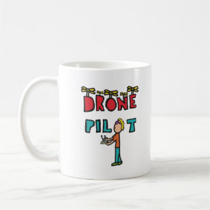 Caneca De Café Piloto de drones