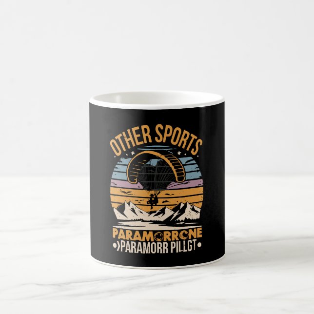 Caneca De Café Piloto de Paramotor Paramotoring (Centro)