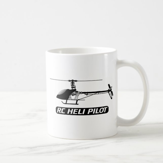 Caneca De Café Piloto do helicóptero de RC (Direita)
