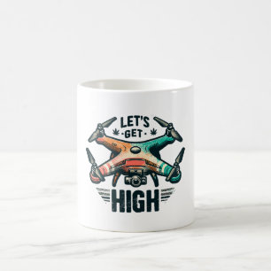 Caneca De Café Piloto Drone