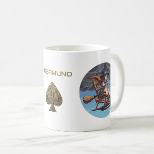 Caneca De Café Piloto Feiticeira Bonita