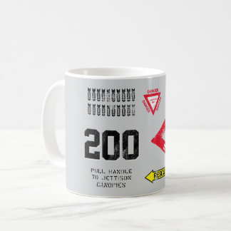 Caneca De Café Piloto Gift Idea: Jato de Combatente