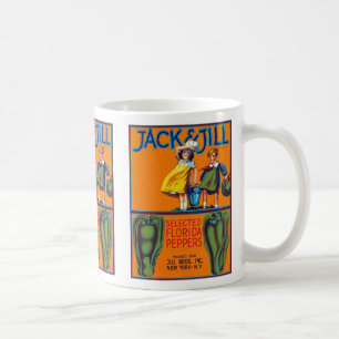 Caneca De Café Pimentas de Jack & de Jill Florida