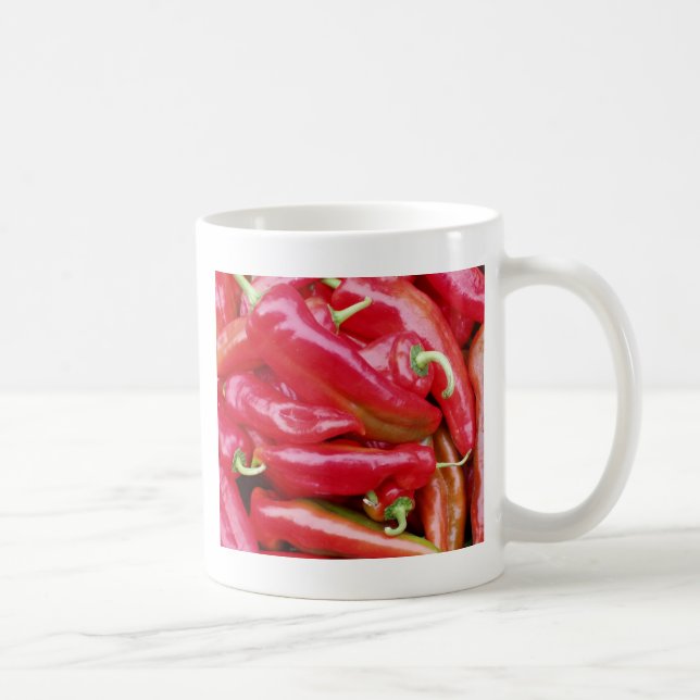 Caneca De Café Pimentas de pimentão (Direita)