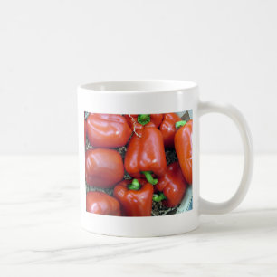 Caneca De Café Pimentos vermelhos