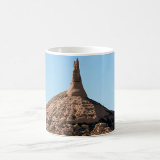 Caneca De Café Pináculo da rocha da chaminé de Scottsbluff