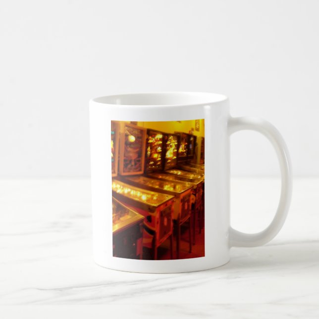 Caneca De Café Pinball Machines (Direita)