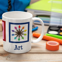 Pincel Bonito de Professora de Arte de Paz e Amor