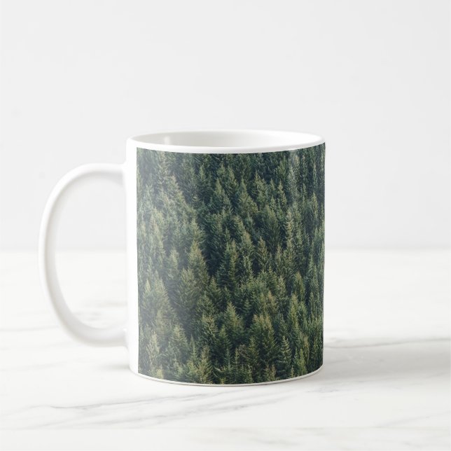 CANECA DE CAFÉ PINE ÁRVORE FLORESTA (Esquerda)