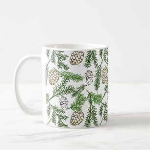 Caneca De Café Pine Branch