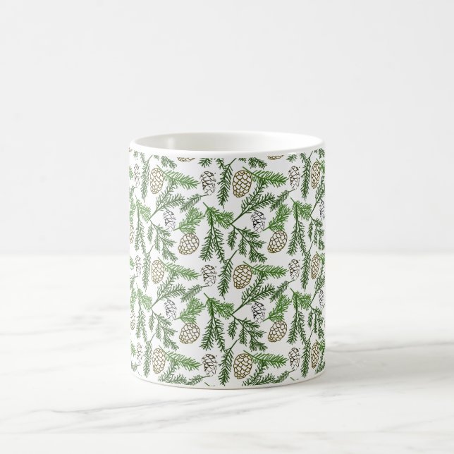 Caneca De Café Pine Branch Coffee Mug (Centro)