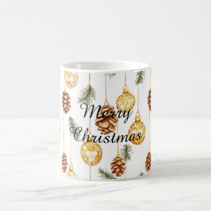 Caneca De Café Pine de mel Cones Natal