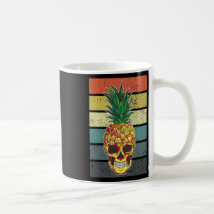 Caneca De Café Pineapple Skull Aloha Beaches Hawaii Skel